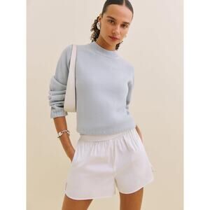 Reformation Miles Short - Xs Bright White